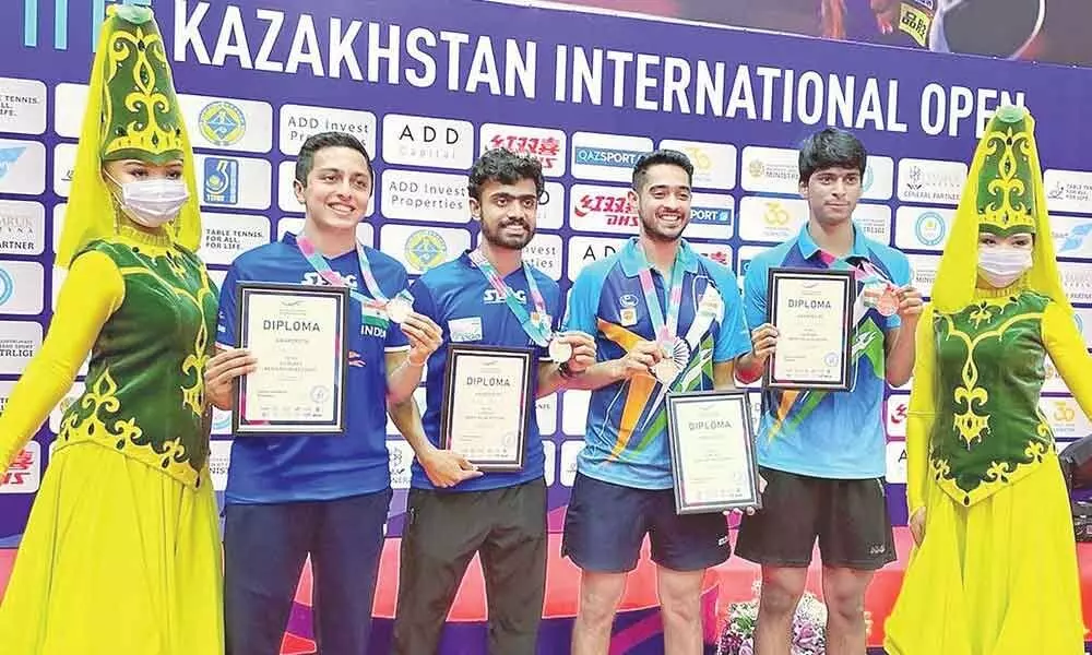 Hyderabad’s Snehit bags silver, bronze medals