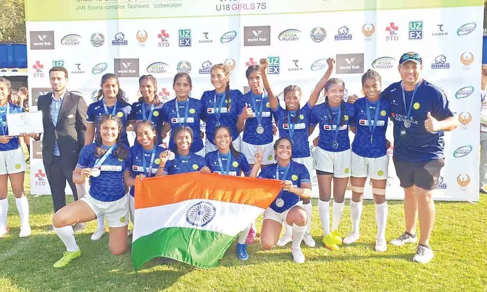 India win silver in Asian U18 Girls’ Rugby Sevens Championship