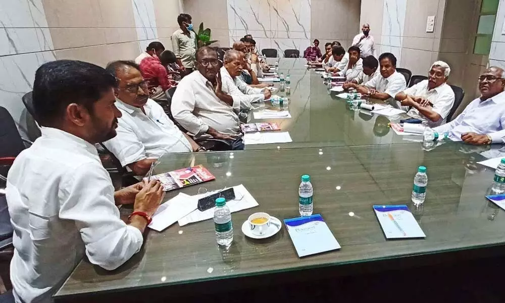 Opposition parties meet resolves to launch fight on podu lands issue