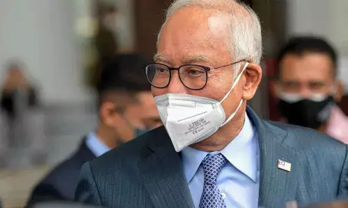 Former Malaysian Prime Minister Najib Razak