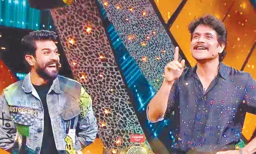 Ram Charan entertains, Nagarajuna sets the Bigg boss house
