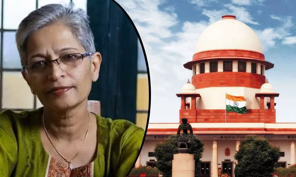 The Supreme Court on Tuesday reserved its order on an appeal filed by filmmaker Kavitha Lankesh, sister of journalist Gauri Lankesh