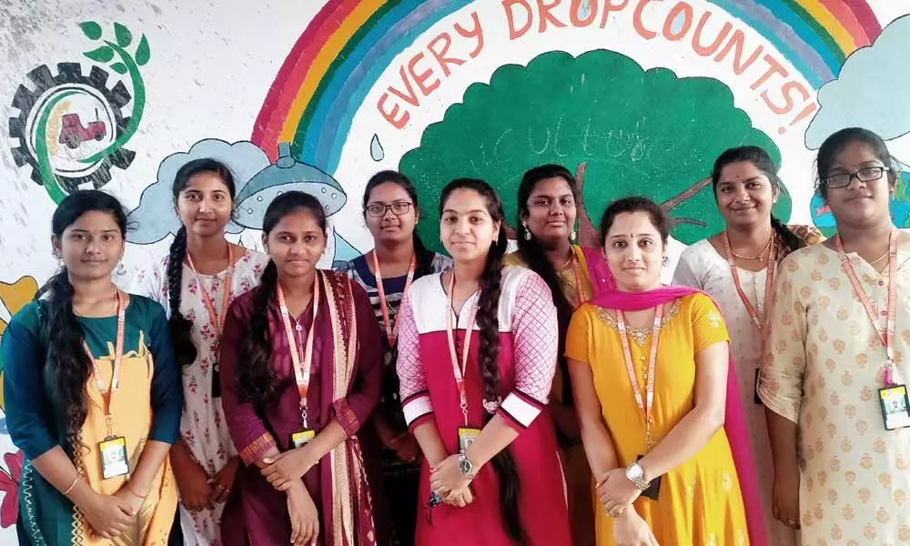 The students of ISTS for Women who secured placement in Cognizant Technologies