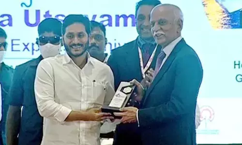 YS Jagan presents Industry and Export Champion Awards to businessmen excelled in industrial development