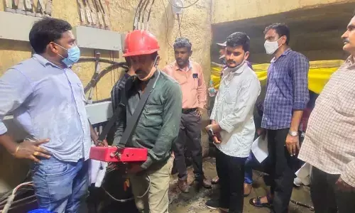 Central water officials review Polavaram works