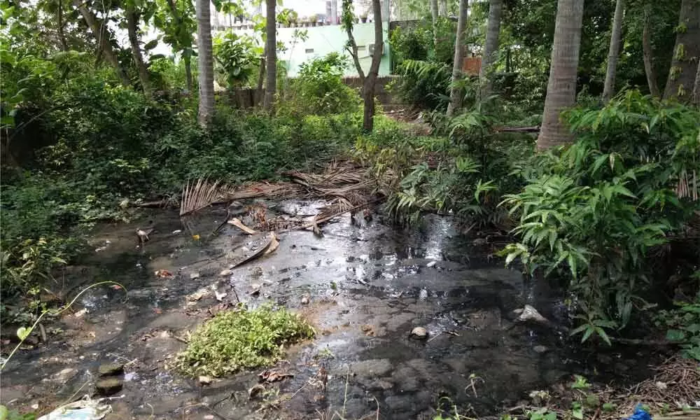 Lack of drainage system chokes Fazulbegpet