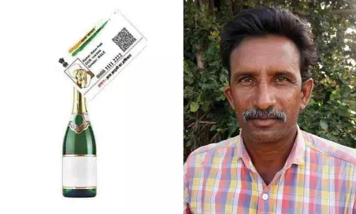 D Rambabu,  Farmer, Pragathi Singaram, Shayampet, Warangal