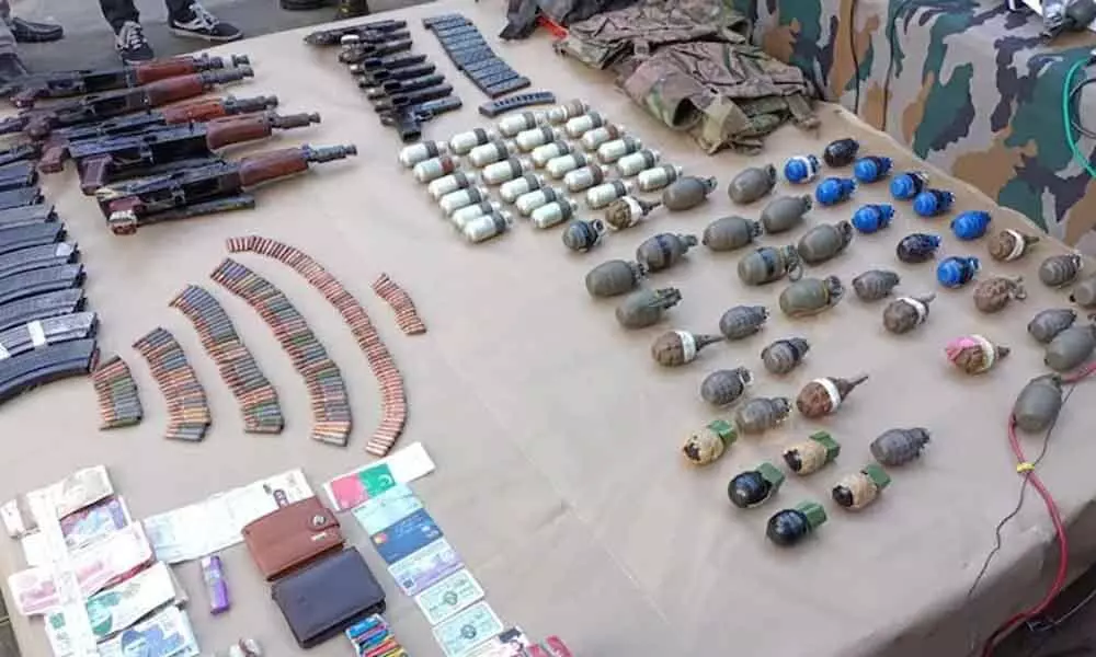 3 terrorists killed in Uri, 70 grenades recovered