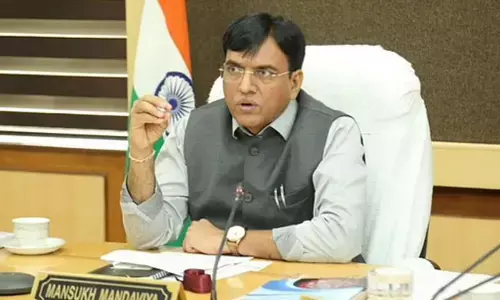 Union health minister Mansukh Mandaviya