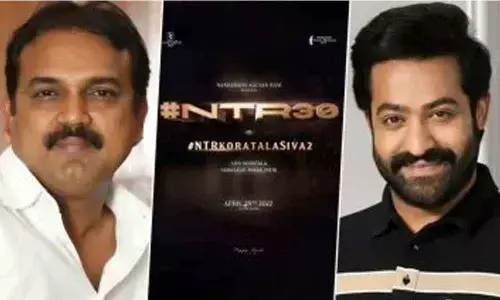‘NTR 30’ muhurtam to be shot on Dussehra?