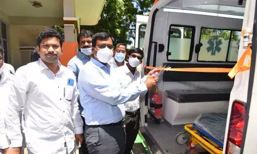 District Collector K V N Chakradhar Babu