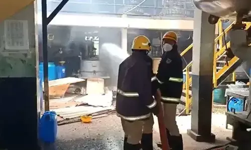 Boiler Bursts Within A Chemical Plant In Anekal In Karnatak