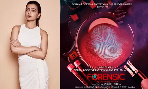 Radhika Apte finishes filming for Forensic