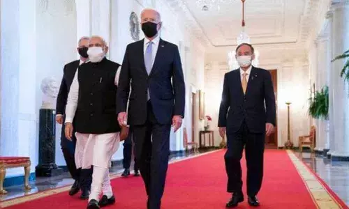 Quad leaders promise free and open Indo-Pacific region