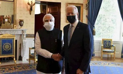 Modi raises issue of H1B visas with Biden