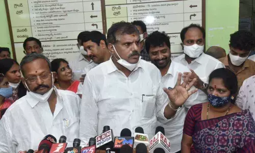 Minister for Municipal Administration and Urban Development Botcha Satyanarayana