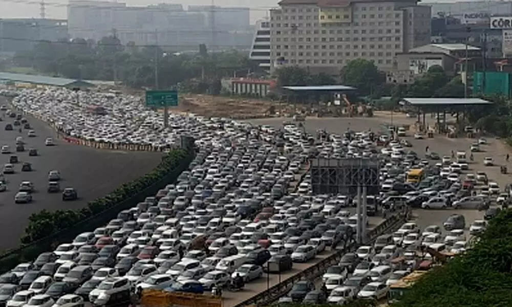 Traffic resumed on the Delhi-Meerut Expressway