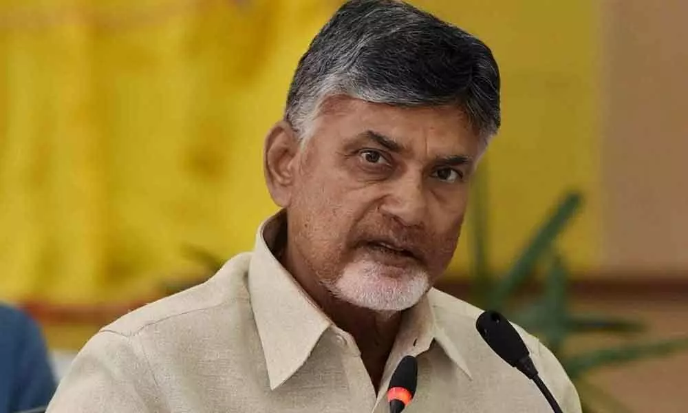 TDP national president N Chandrababu Naidu