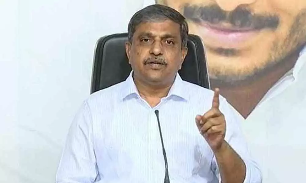 YSRCP state general secretary Sajjala Ramakrishna Reddy