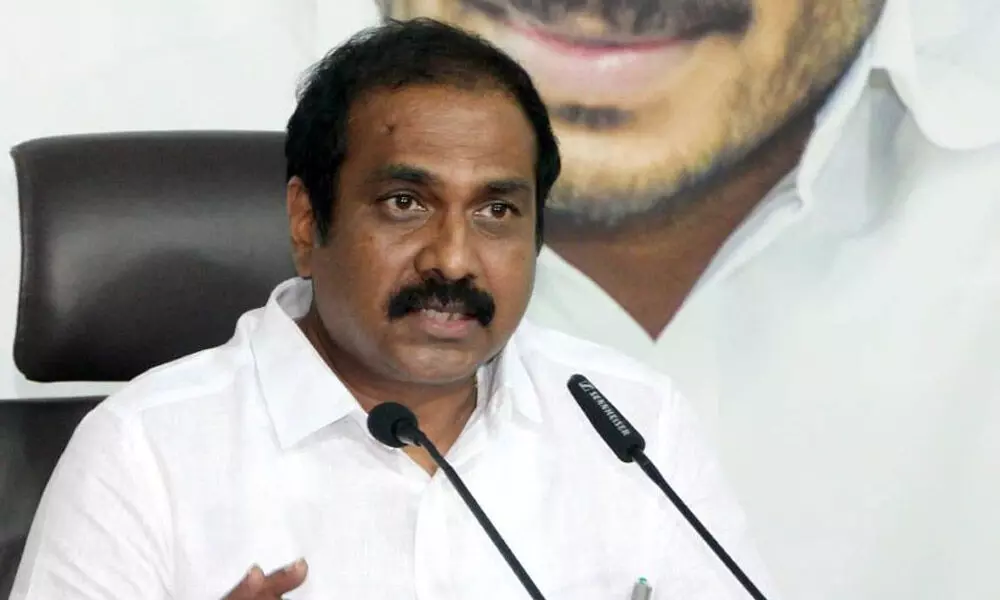 Agriculture minister  Kurasala Kannababu