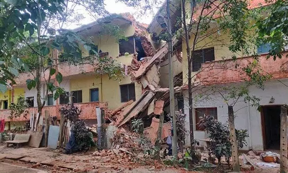 Bengaluru: Another building collapses in Bengaluru; miraculous escape for 18 families