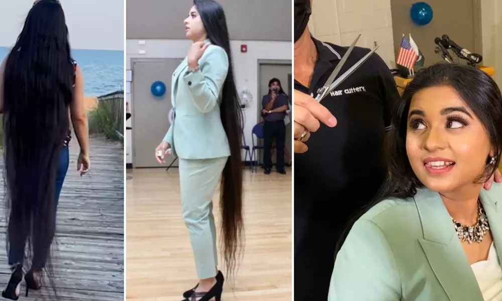 Real-Life Rapunzel Donated More Than Five Feet Of Hair To Childrens Charity