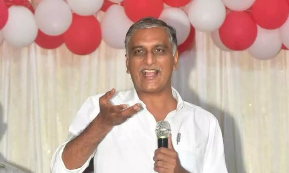 Finance Minister T Harish Rao