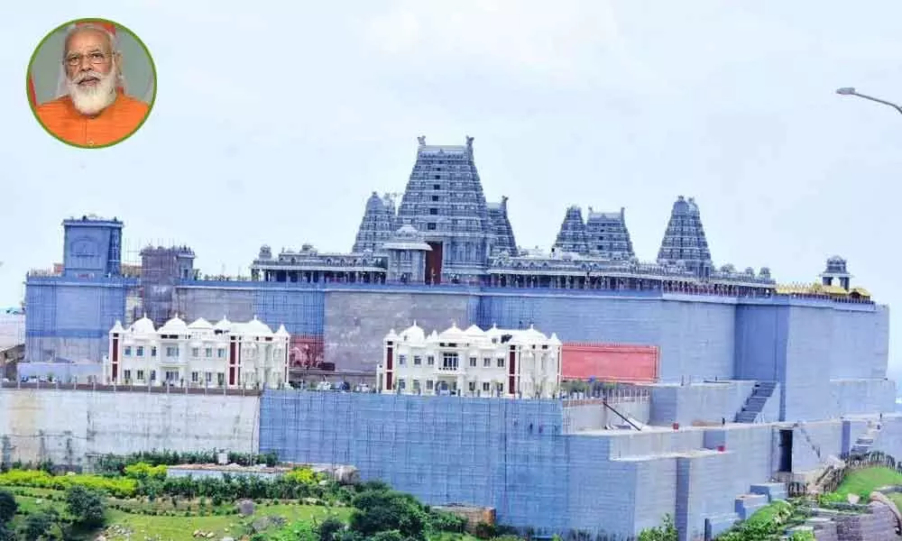 PM Modi may inaugurate Yadadri