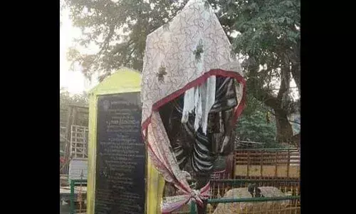 Visakhapatnam: No place to accommodate Bapuji