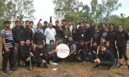 Plantation drive by KSPP students