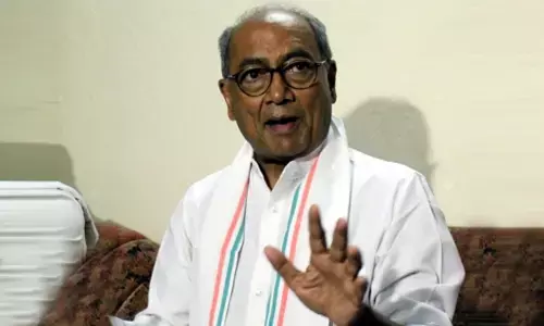Congress leader and former Madhya Pradesh Chief Minister Digvijaya Singh
