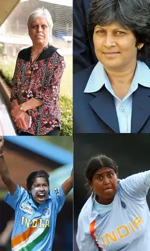 List of top 5 wicket-takers for India Women in Tests