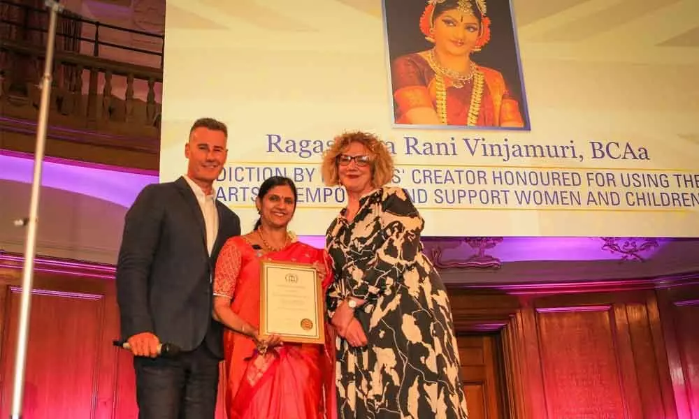 British Citizen Award conferred on Telugu Woman