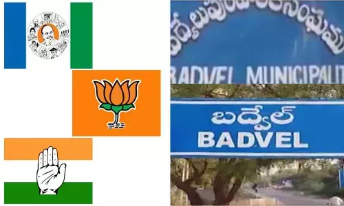 Traiangular contest in Badvel bypoll