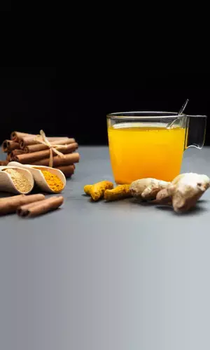 Turmeric Tea can help reduce weight and flatten your tummy