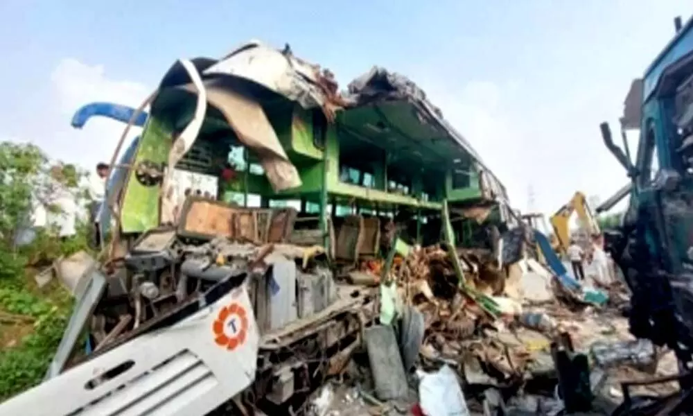 The death toll in the Barabanki truck-bus collision has gone up to 13