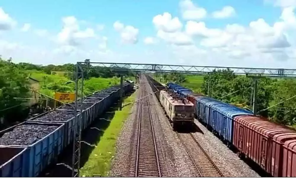 South Central Railway rolls out three-in-one Trisul goods train