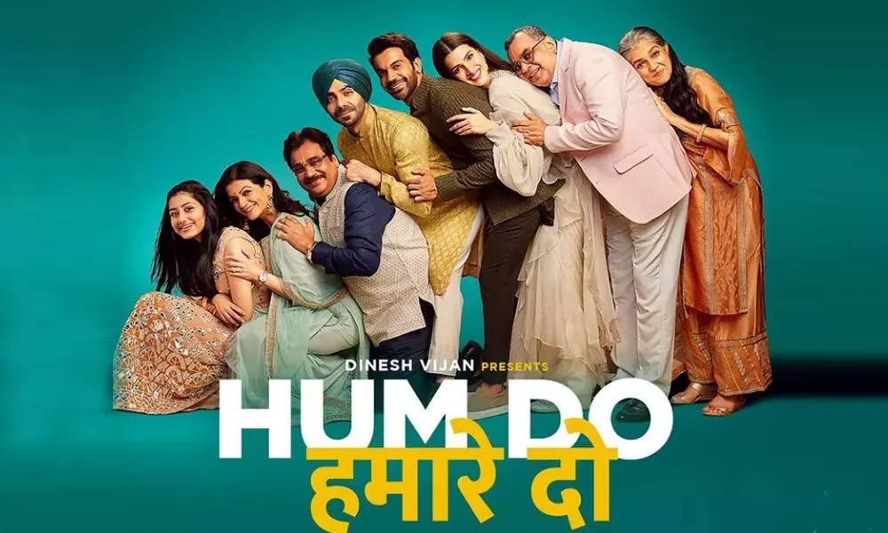 Kriti Sanon and Rajkummar Rao’s Hum Do Hamare Do trailer will be out on 11th October, 2021!
