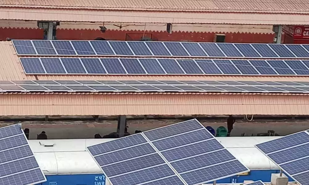 Solar powers South Western Railway to save 2 crore in electricity bill
