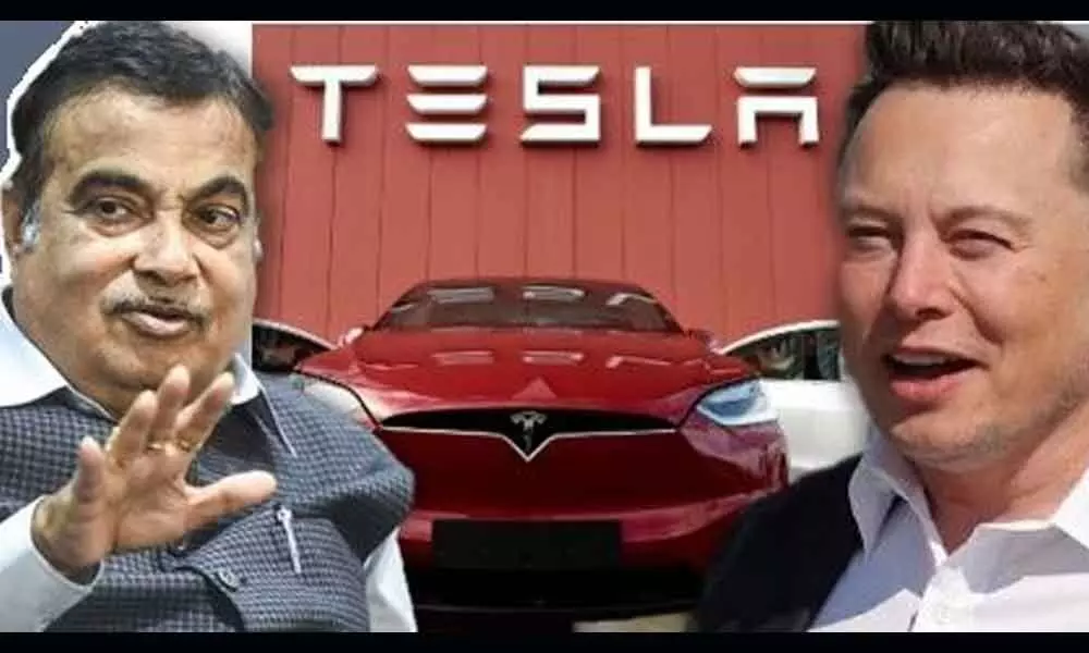 Gadkari invites Tesla to India again