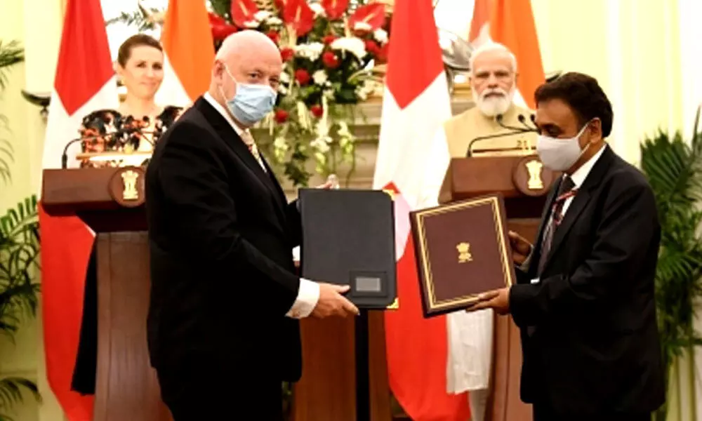 India, Denmark ink 4 agreements, bat for green growth