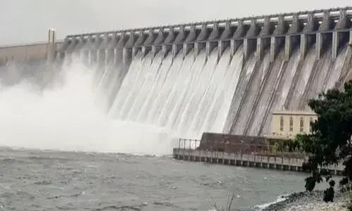10 gates of Nagarjuna Sagar project lifted