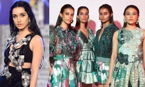 Shraddha Kapoor walks the runway of LFW X FDCI