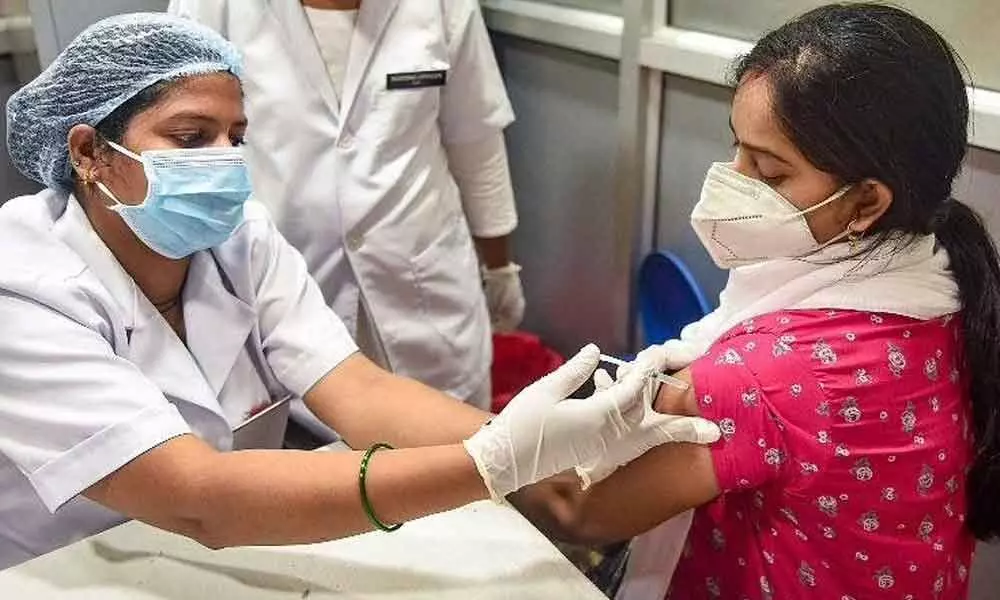 The vaccination drive has been ramped up through availability of more vaccines (File photo | PTI)