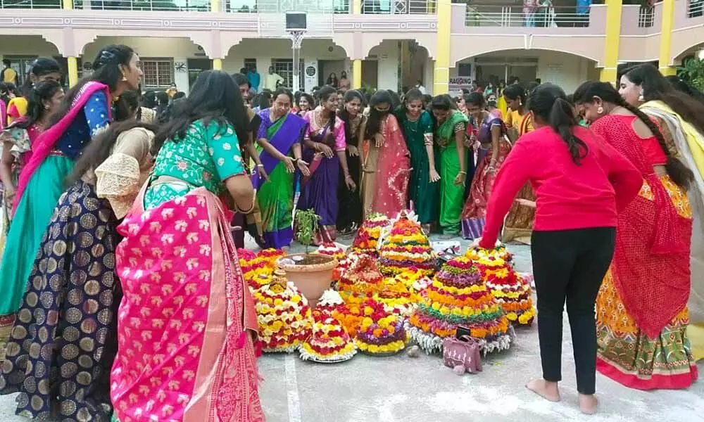 Saddula Bathukamma to be celebrated tomorrow in Telangana