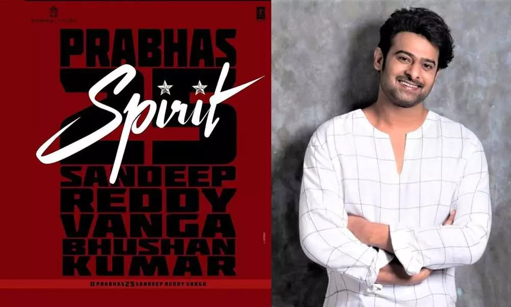Prabhas is not the first choice for Spirit?