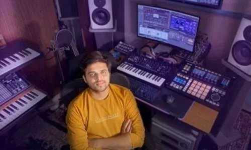 Singer and music composer Nakul Abhyankar