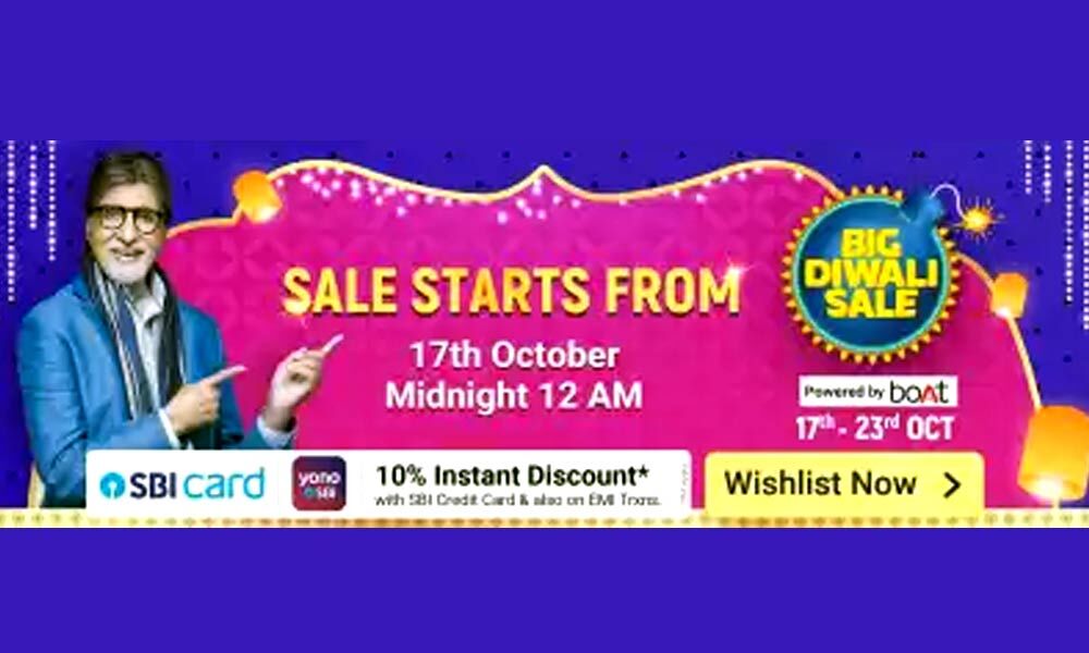 Flipkart Diwali Big Sale to Start on October 17