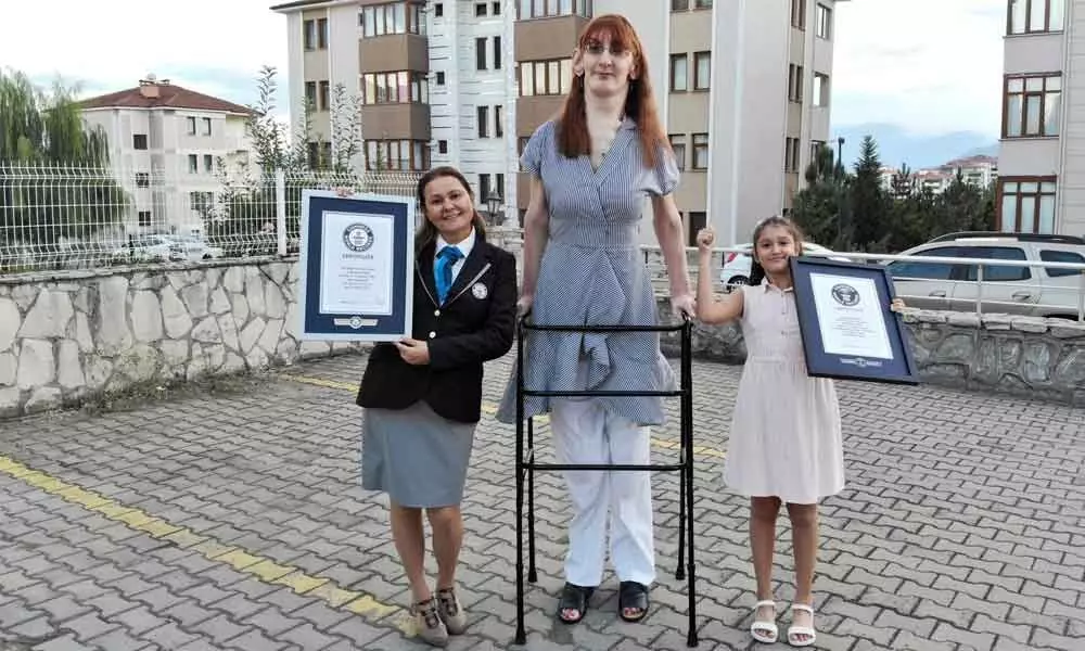 Gelgi is world’s tallest woman