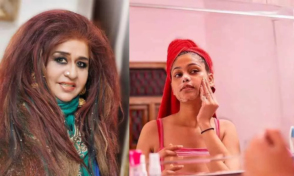 Shahnaz Husain; International beauty expert and Herbal Queen of India Shahnaz Husain shares skin and hair care tips on this Dussehra